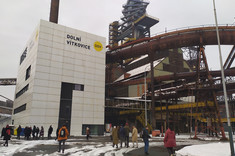 Zwiedzanie nieczynnej kopalni Dolnego Obszaru Witkowic przez uczestników Międzynarodowej Konferencji Studenckiej Baltic University Programme